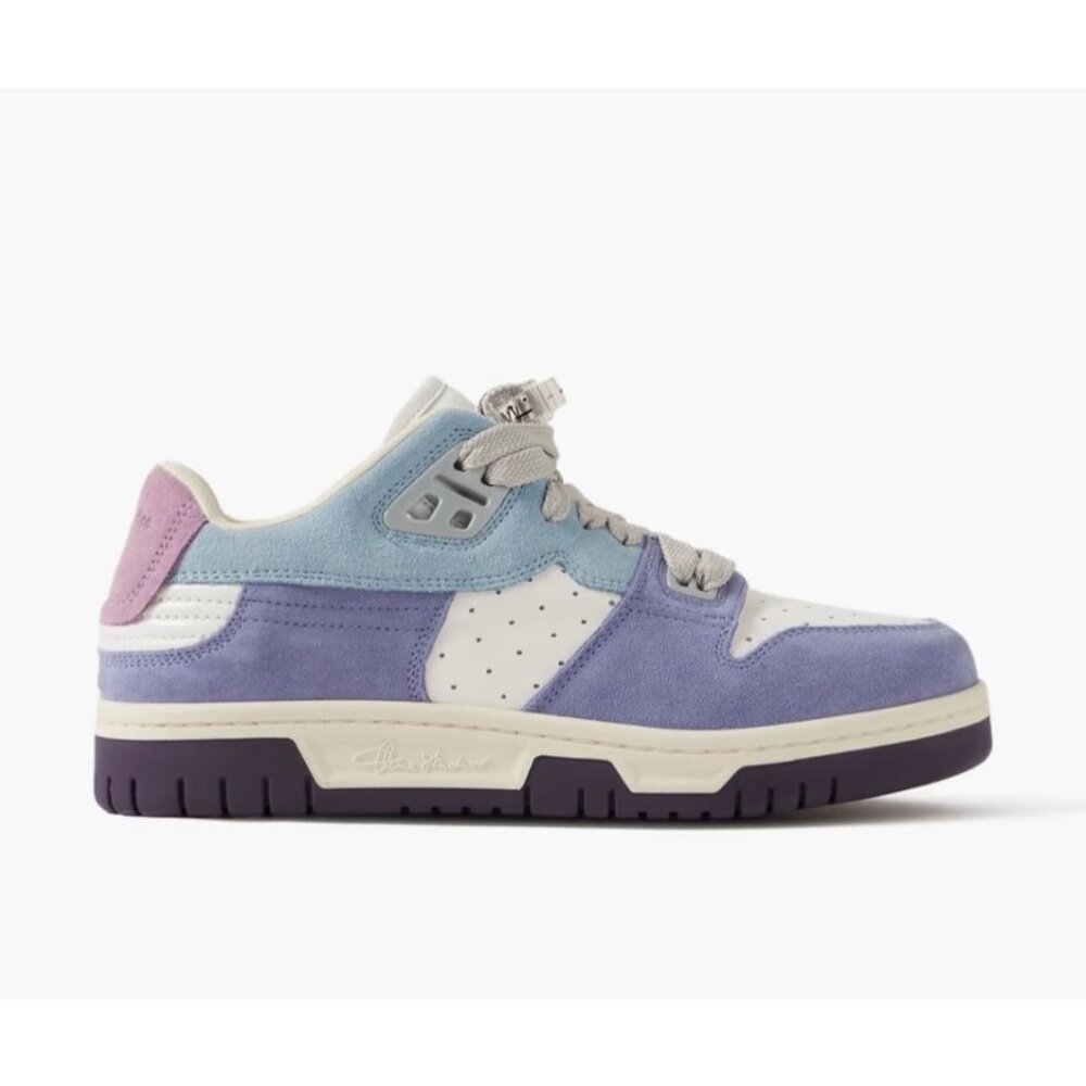 Acne Studios Low Preppy Suede Sneakers Blue Purple EU39 AD0630